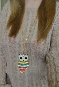 Owl Pendant from New Look